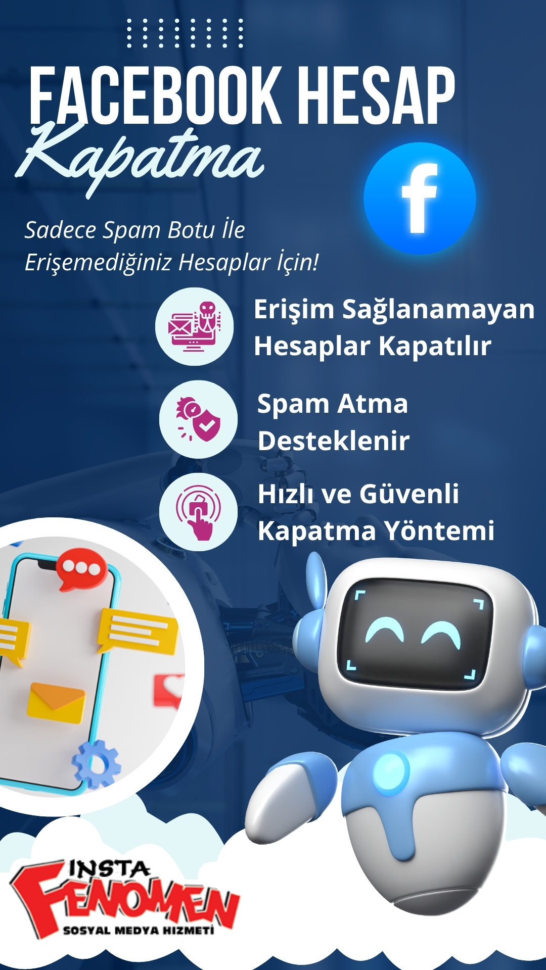 Facebook Hesap Kapatma